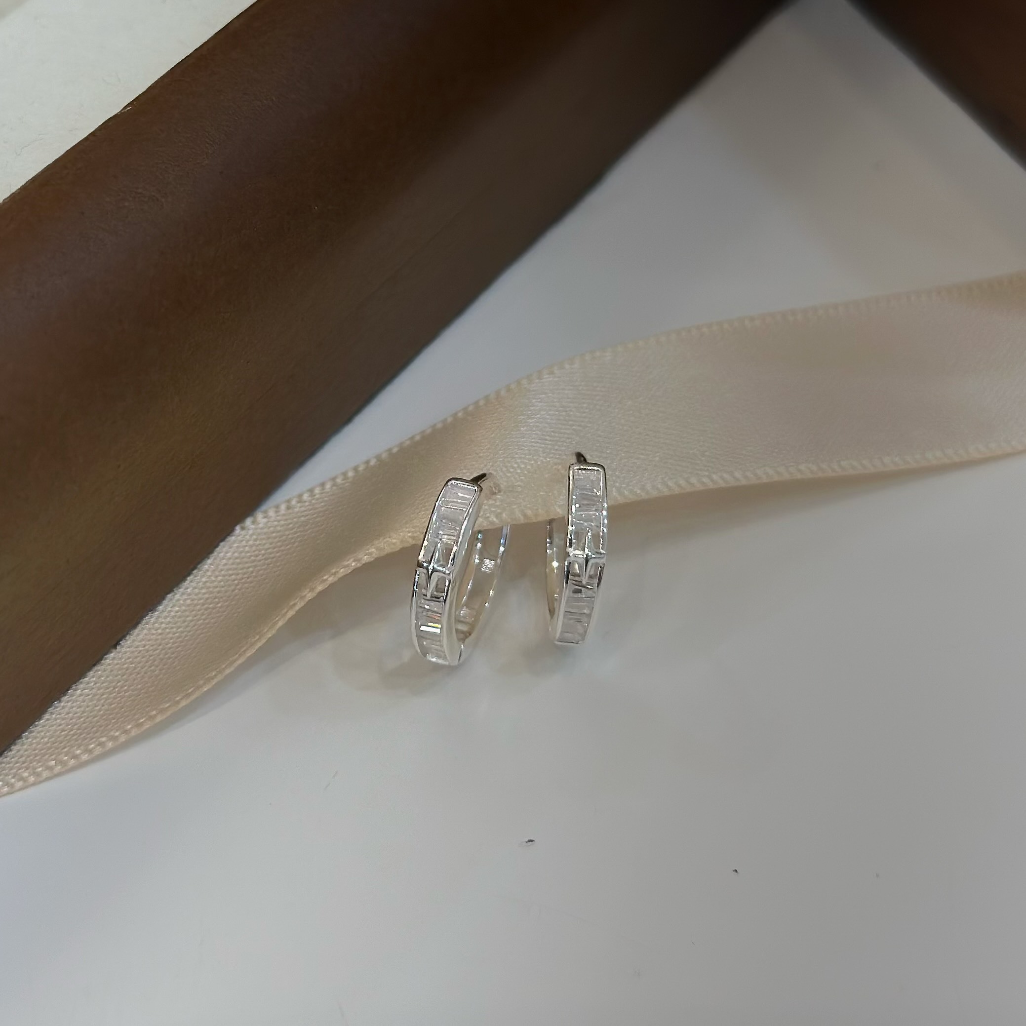 S41鋯石星芒純銀易扣