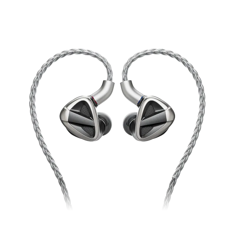 FiiO FH19 兩圈六鐵八單元MMCX單晶純銀可換線耳機