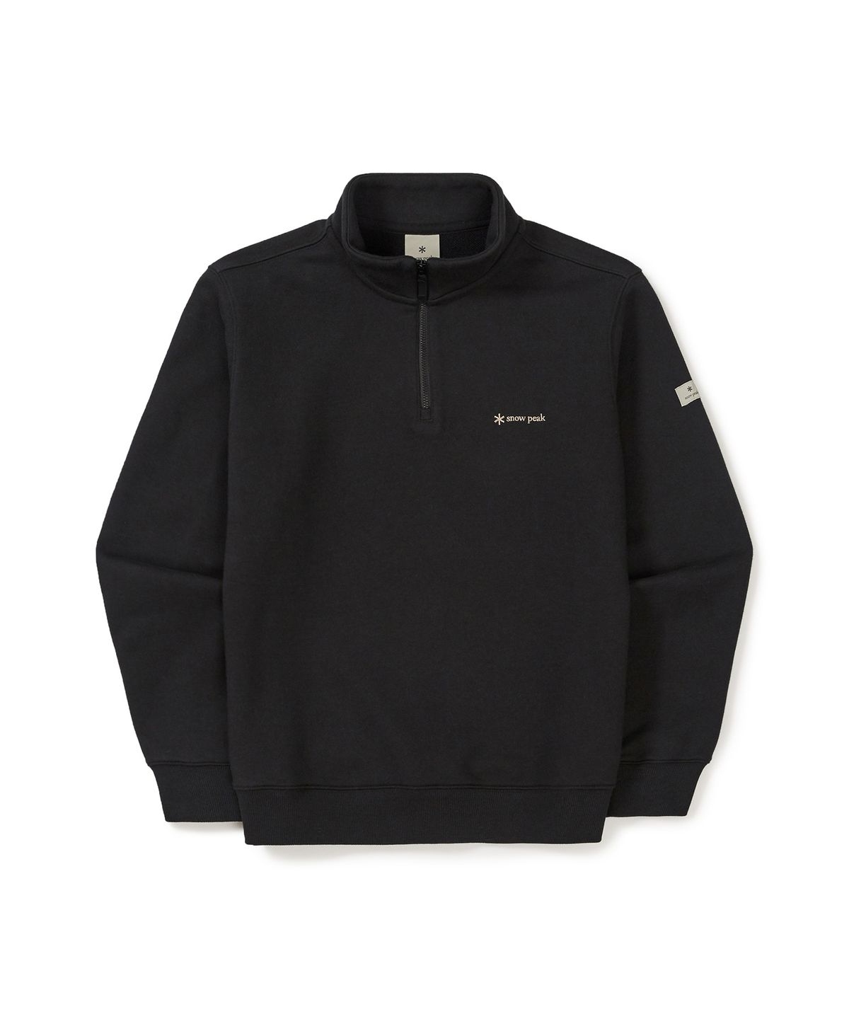 【代購】Snow Peak 雪諾必克 女 基本 半拉 立領 長袖 衛衣 S24FWFZT61