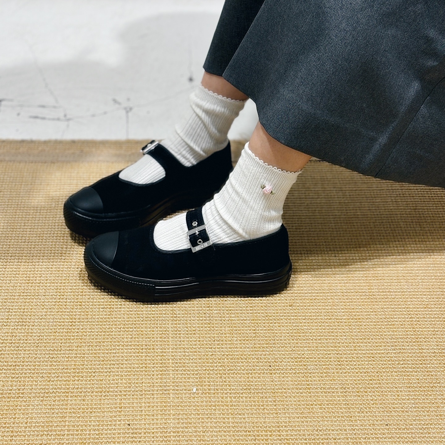 Converse AS Light Plts MJ OX 日本限定 白色 黑色 瑪莉珍 Mary Jane 31312550 31312551