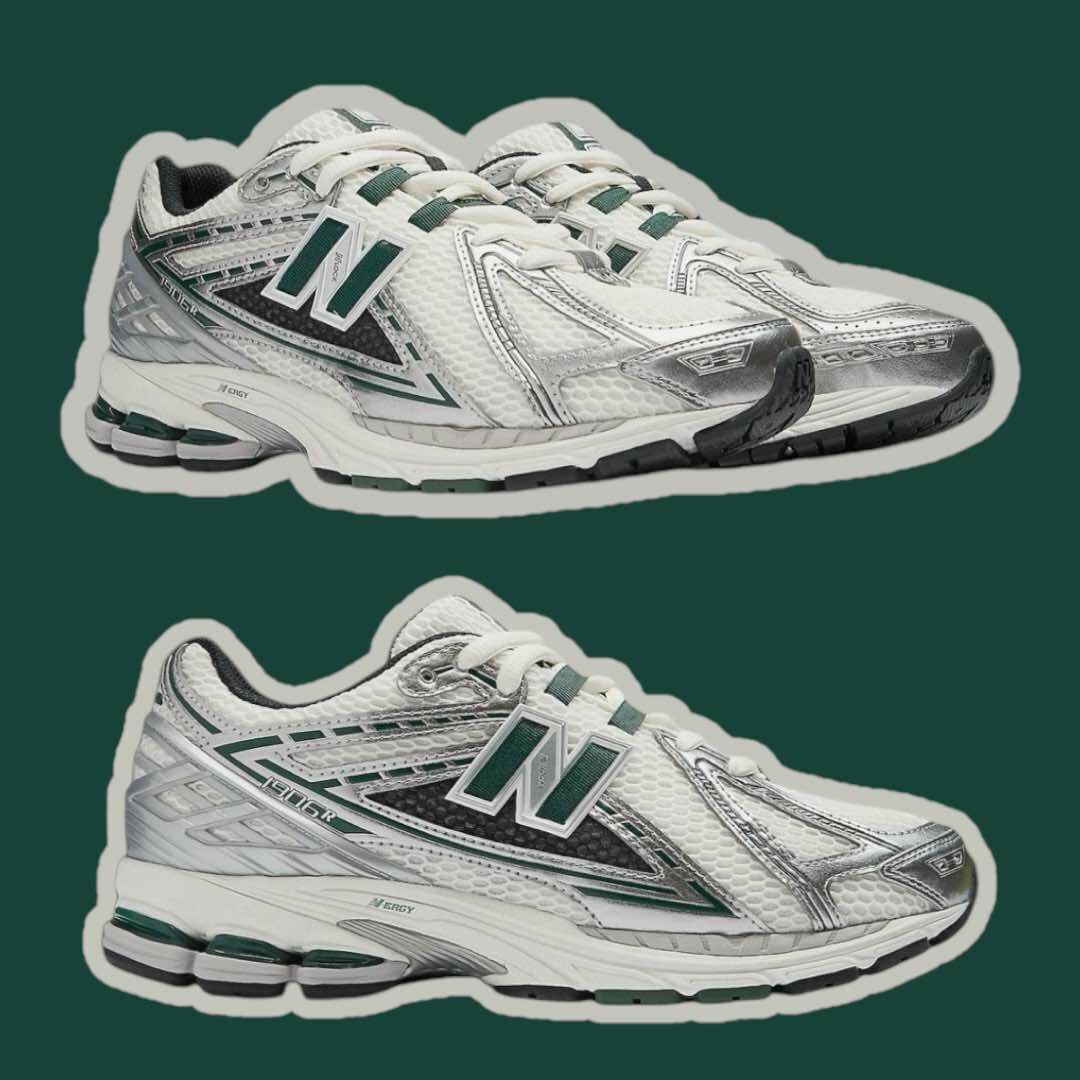 New balance 1906 液態銀 銀綠配色 休閒鞋 緩震中底 M1906REU