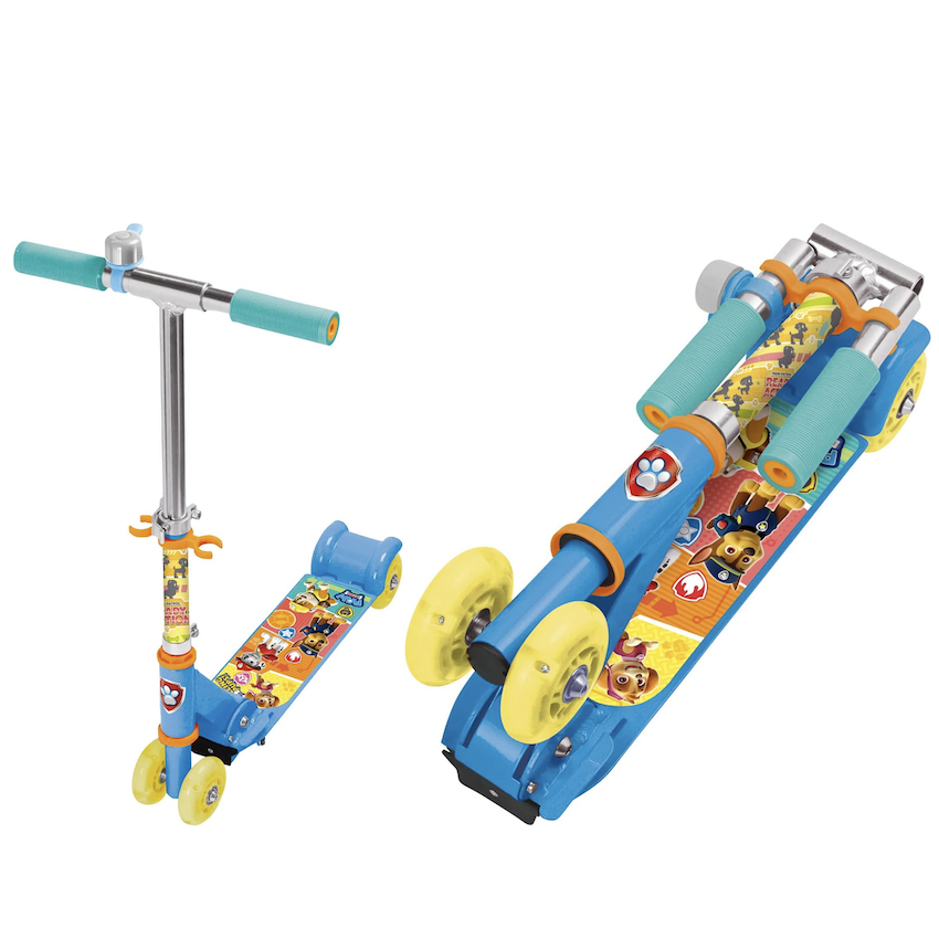 日本 Easy Skater 可摺合閃燈滑板車 - Paw Patrol