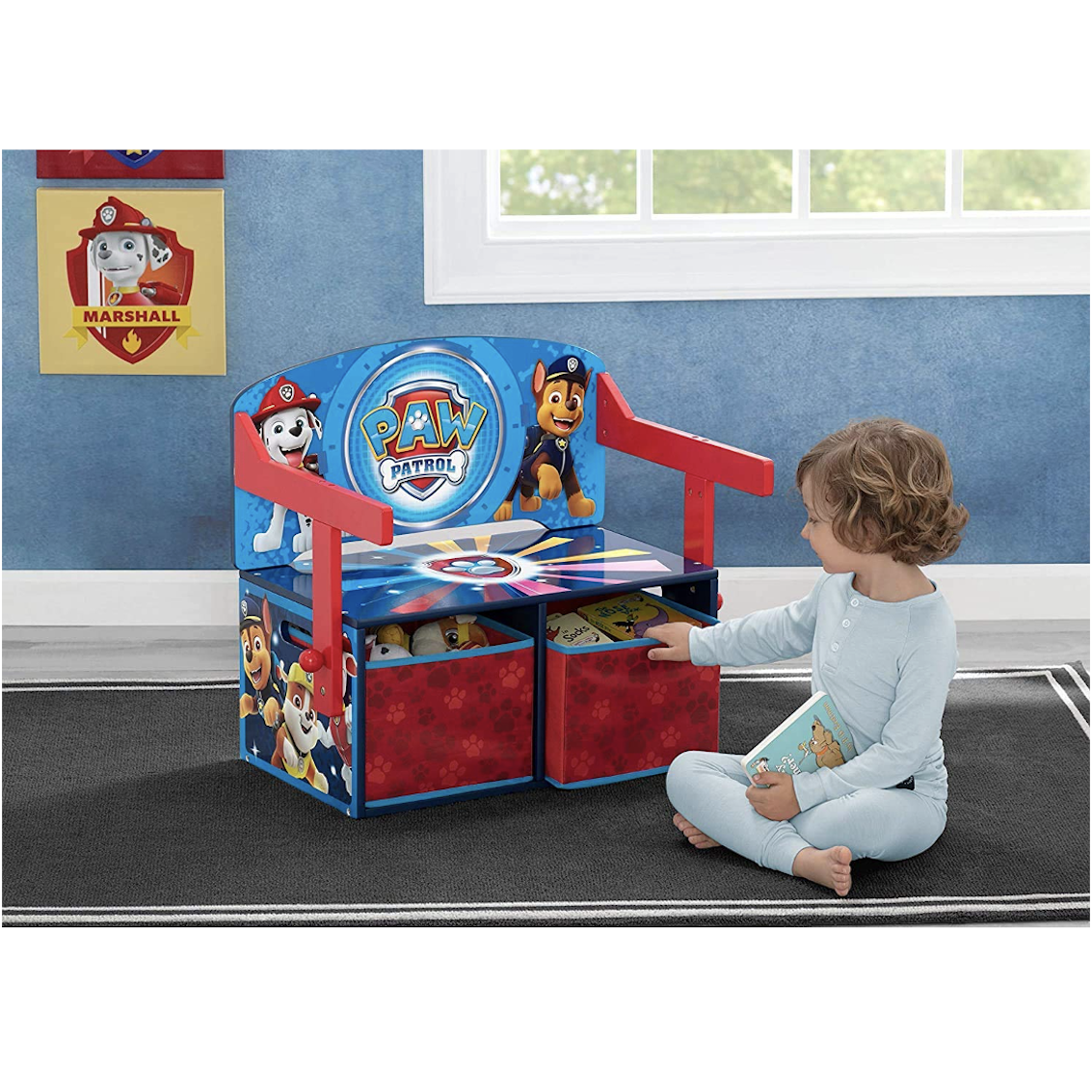 美國 Delta Children Paw Patrol 兒童多功能 3 IN 1 活動凳