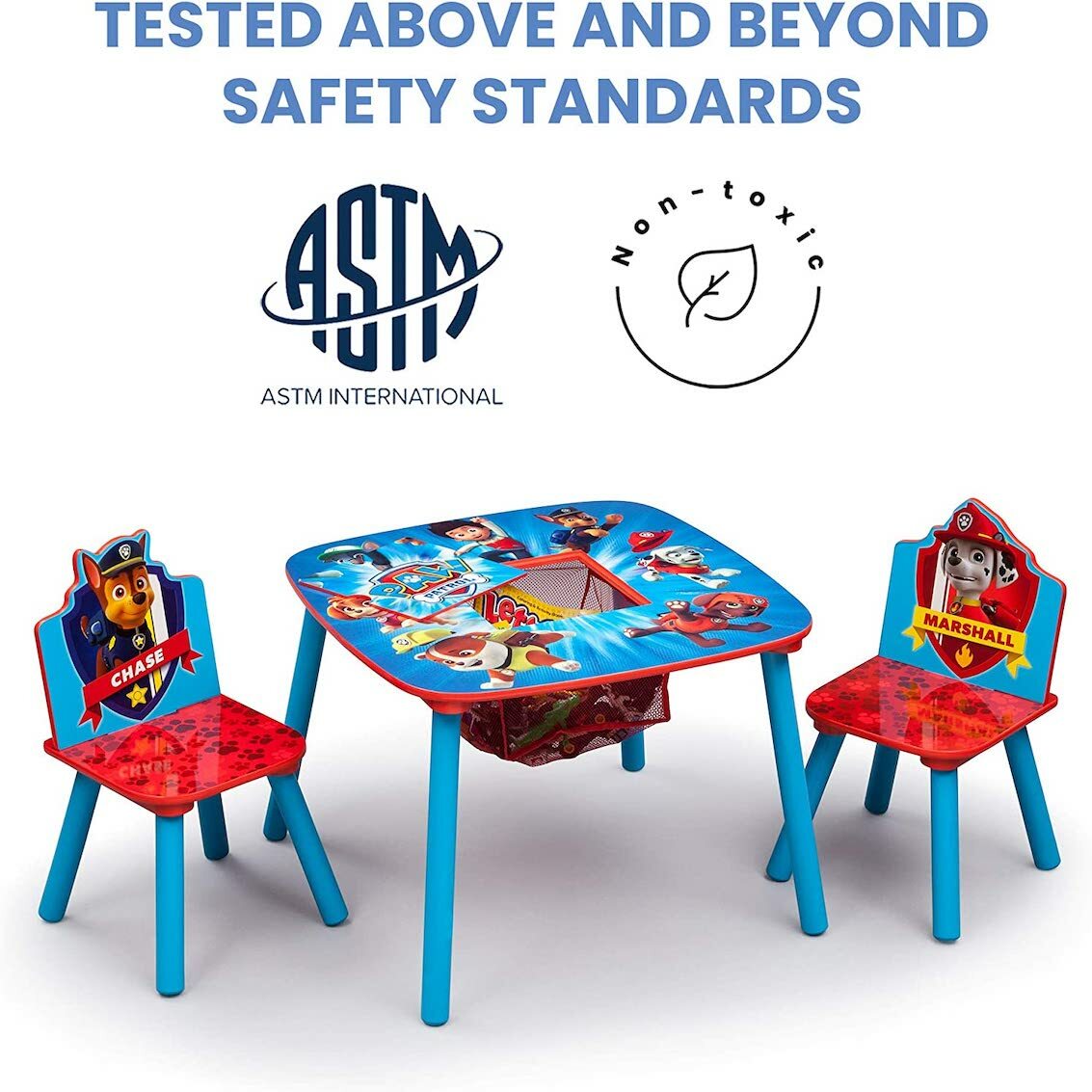 美國 Delta Children Paw Patrol 兒童桌椅套裝