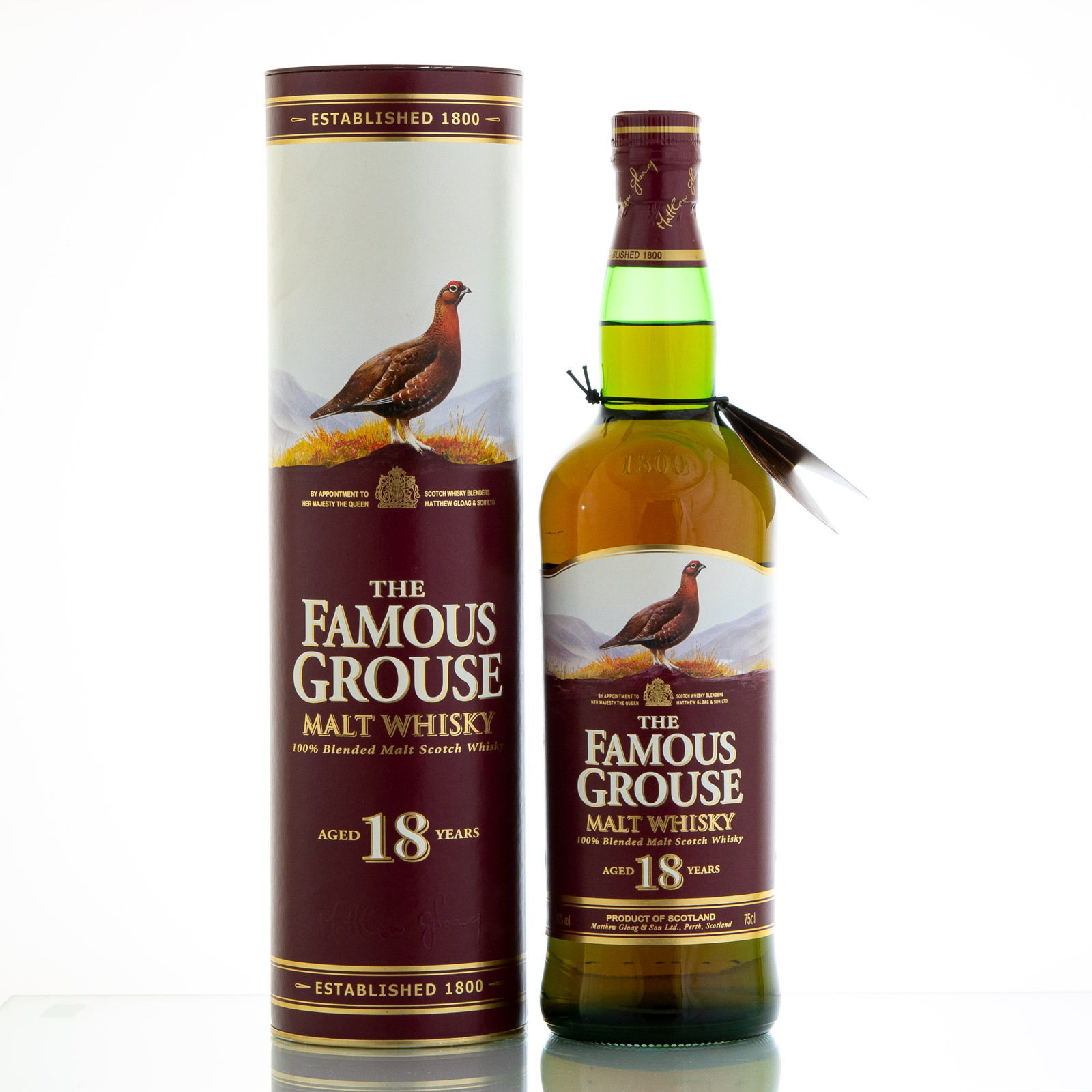 威雀18年 彩鳥圓筒版