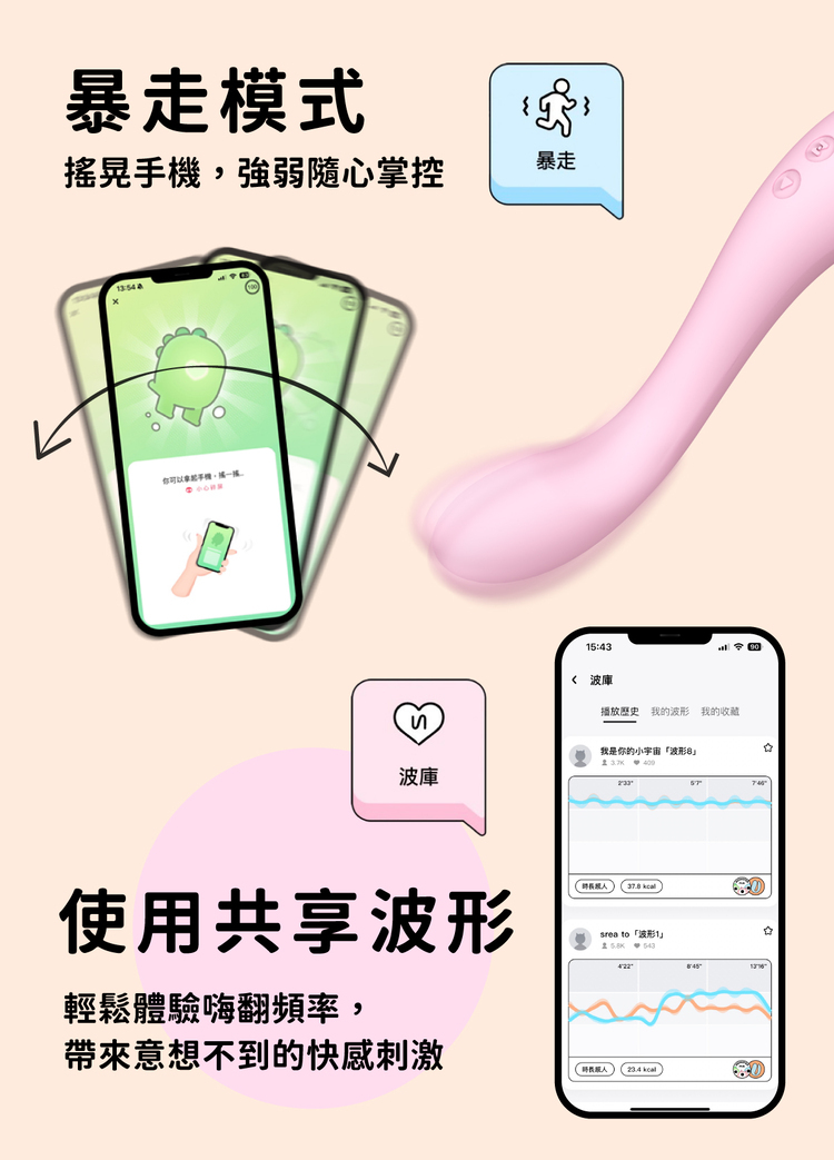 赫茲少女 日初#101 App版智能G點棒-光子粉