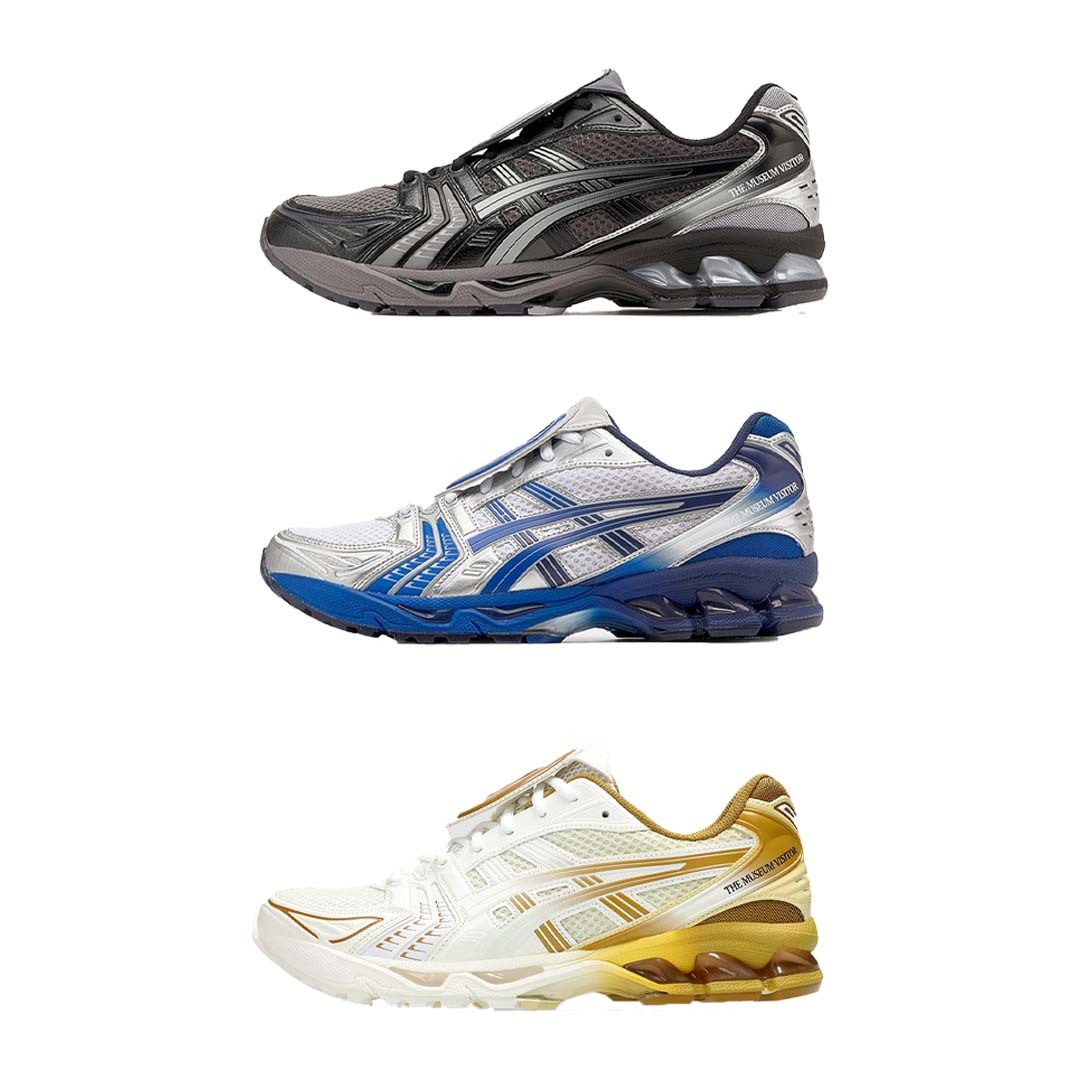 『代購商品+現貨』THE MUSEUM VISITOR x ASICS GEL-KAYANO 14 韓國 限定 休閒鞋 鞋子 球鞋 現貨 1203A528-100(米白黃) / 1203A528-100(藍) / 1203A528-021(黑灰)