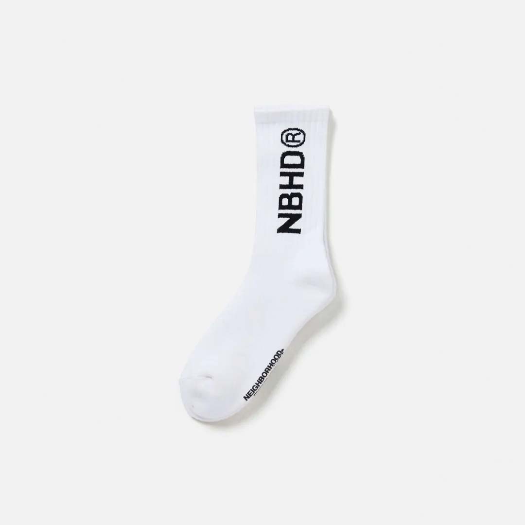 2024AW NEIGHBORHOOD NBHD LOGO SOCKS 長襪 襪子 3色 現貨