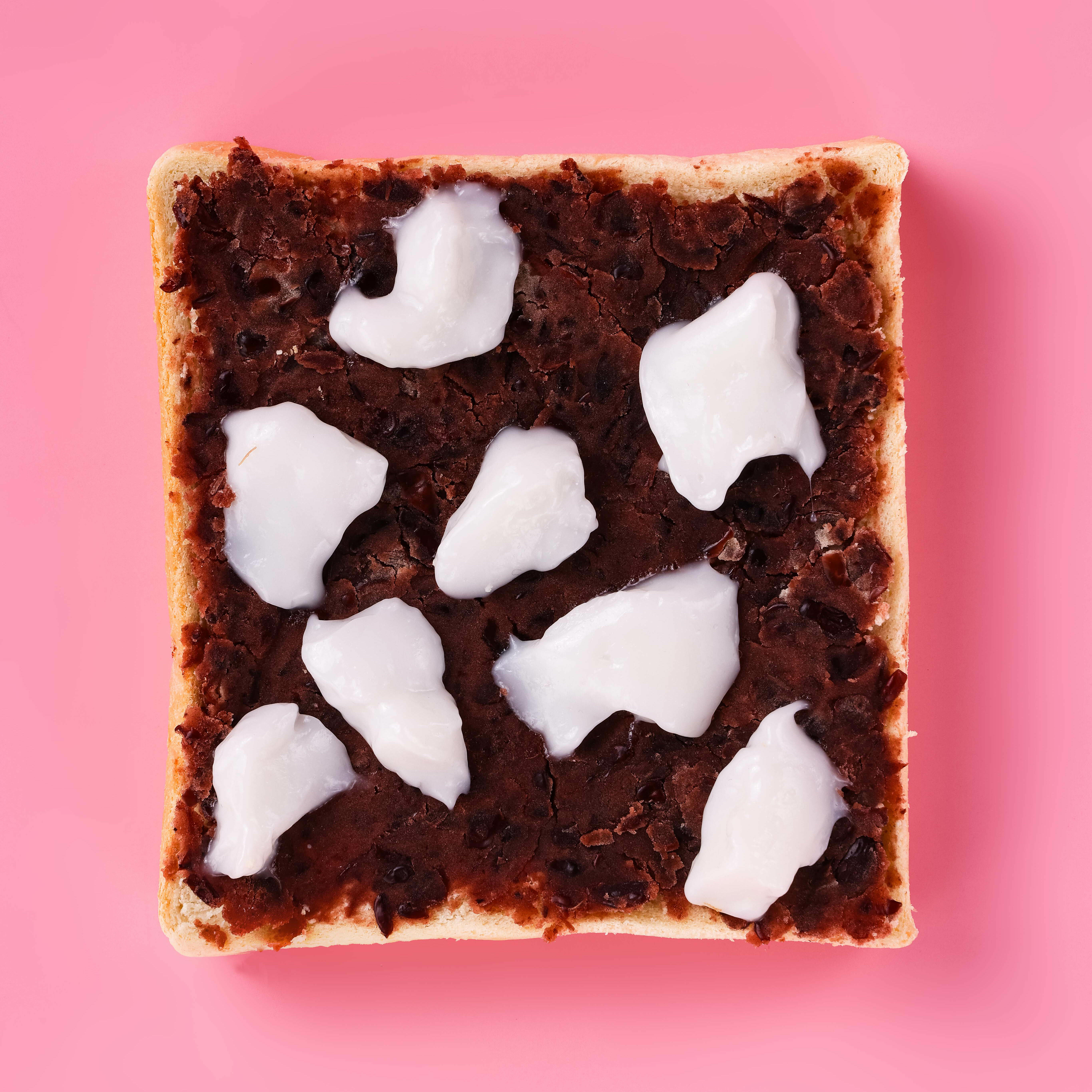 ▌滿足紅豆膩 ▌紅豆麻糬天然奶油軟心鮮奶厚片