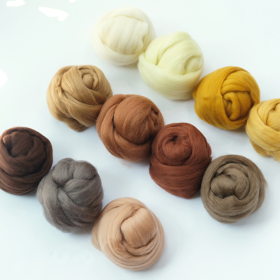 樂洋・義大利進口羊毛材料 / 大地色系 / 10g裝