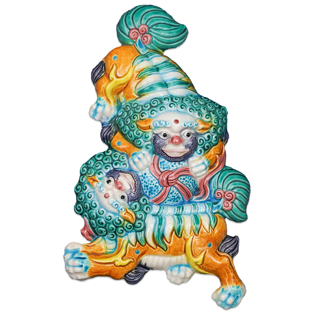 雙獅戲球桌上 擺飾 獎牌 傳統工藝的現代詮釋