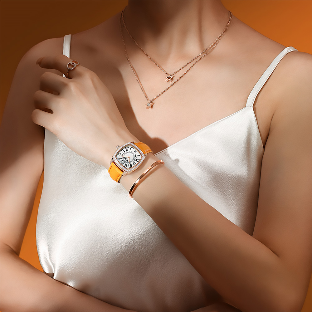 【Folli Follie 芙麗芙麗】 WF22B002WPE 優雅 經典 珍珠母貝錶盤 日期 日本機芯 手錶