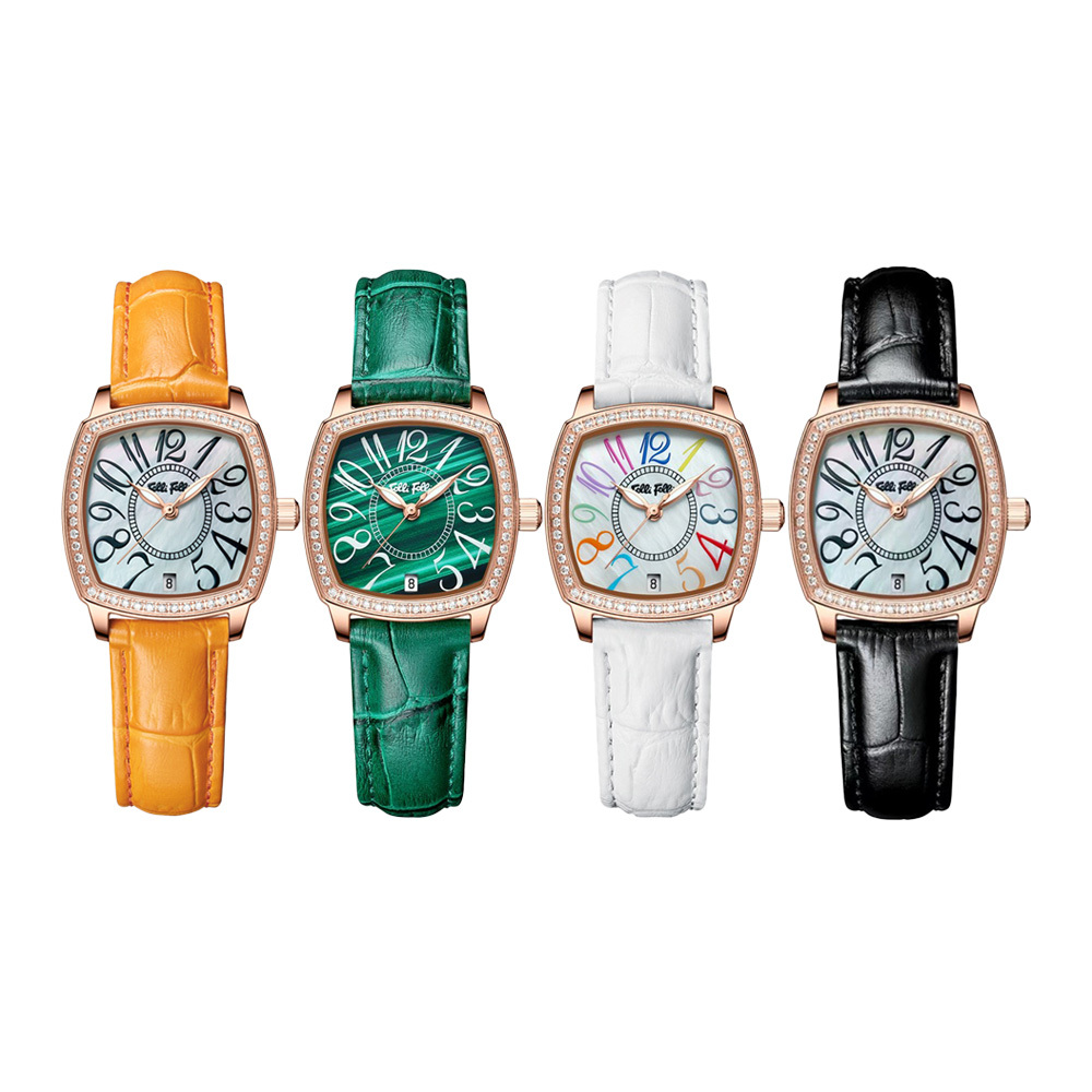 【Folli Follie 芙麗芙麗】 WF22B002WPE 優雅 經典 珍珠母貝錶盤 日期 日本機芯 手錶