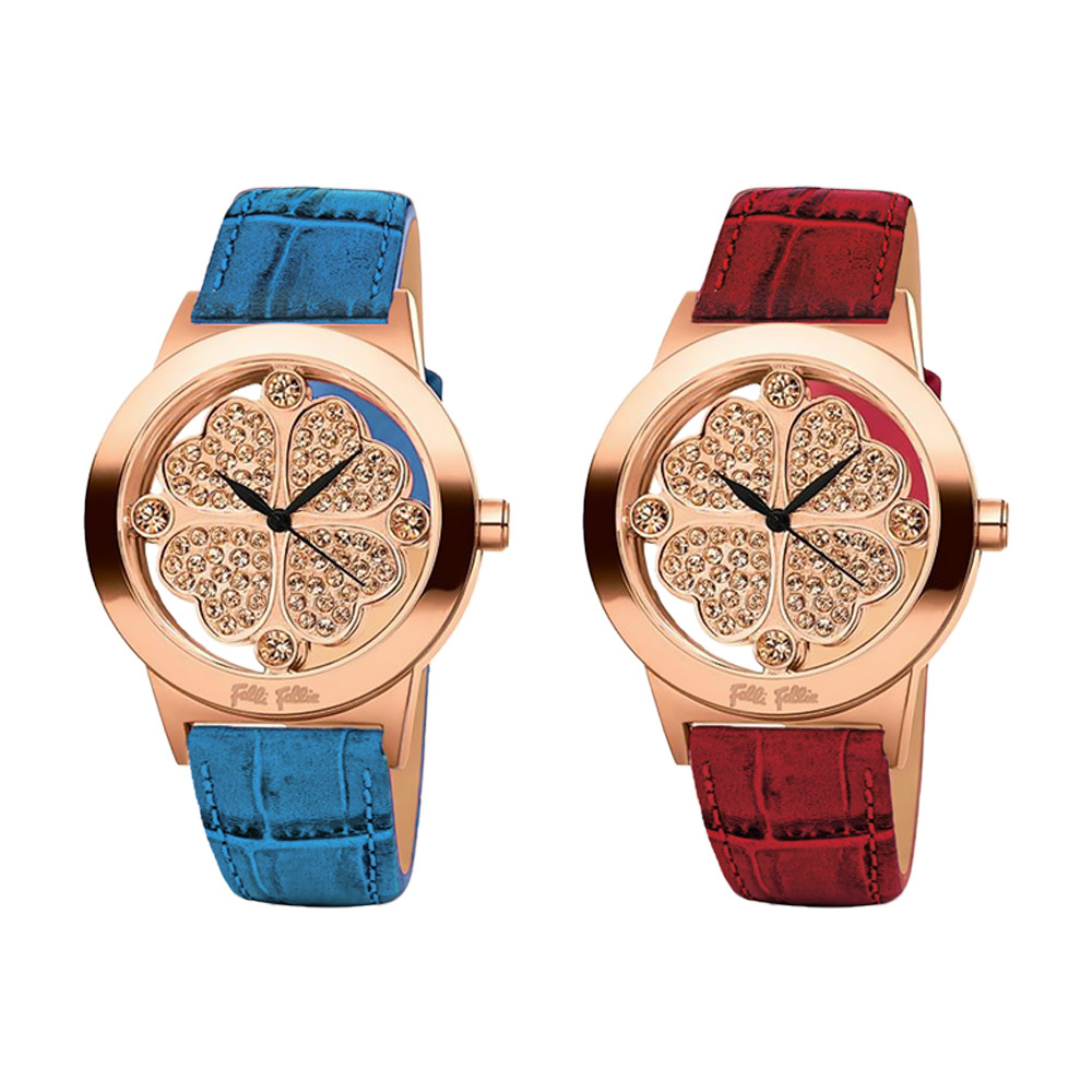 【Folli Follie 芙麗芙麗】  WF0R057SS 優雅 經典 女士 淑女 鏤空 晶鑽 鑲鑽 手錶