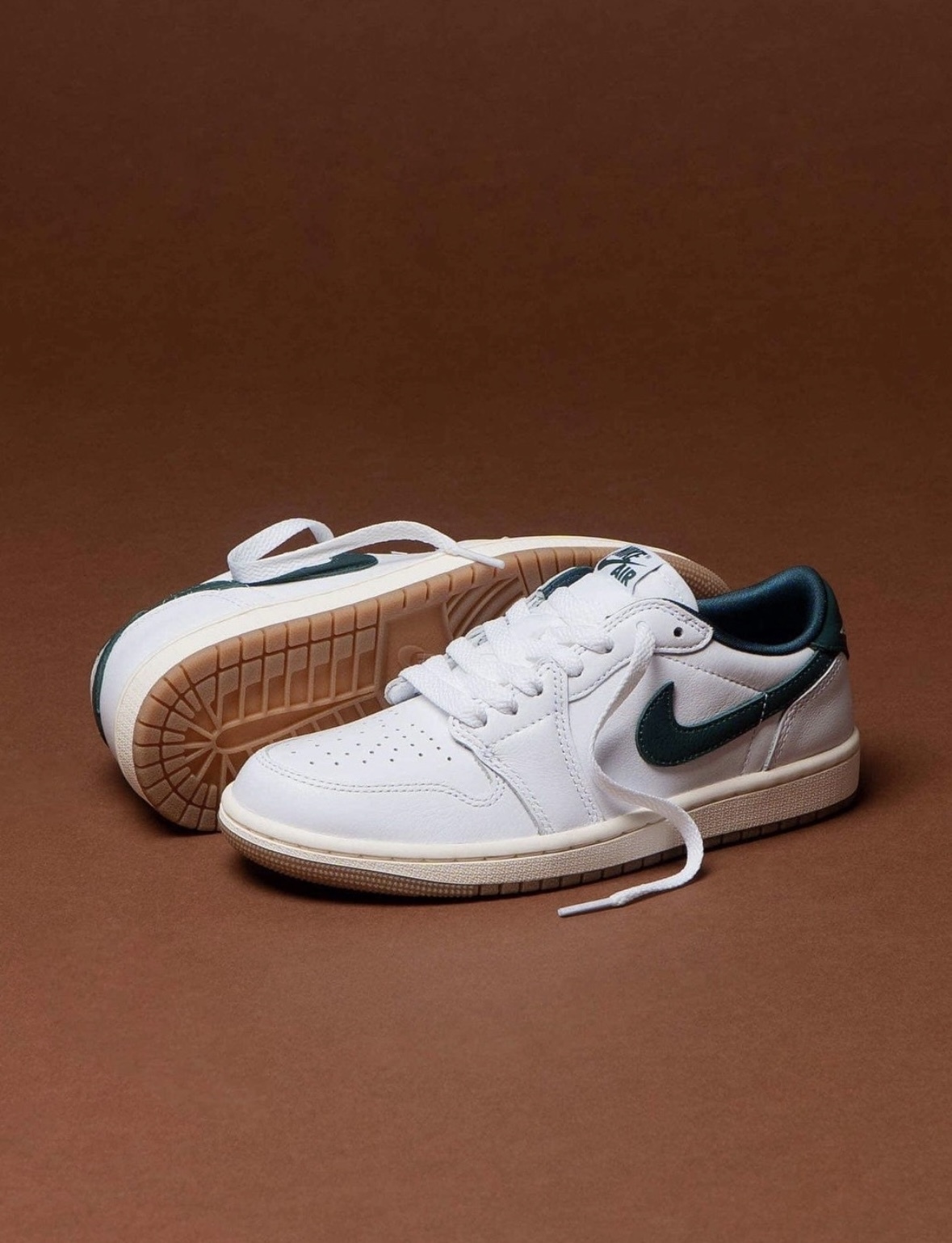 Nike Air Jordan 1 Low OG 復古奶油綠 學院風 白綠色 皮革 奶油底 焦糖底 CZ0775-133/預購