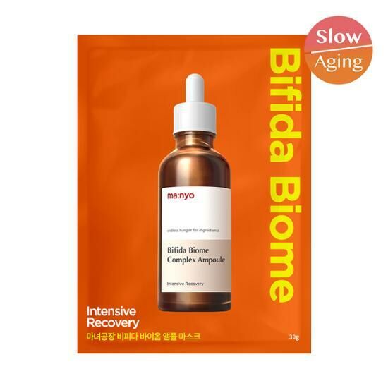 MANYO FACTORY Bifida Biome Complex Ampoule Mask 再生修護安瓶面膜10片
