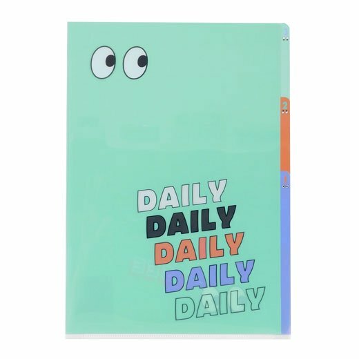 CHIC_眼睛 三層資料夾｜日本Greeting Life