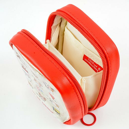 COCO醬_紅色 Tidy收納包(Ｓ) ｜日本COCO and Wondrous Gang