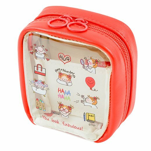 COCO醬_紅色 Tidy收納包(Ｓ) ｜日本COCO and Wondrous Gang