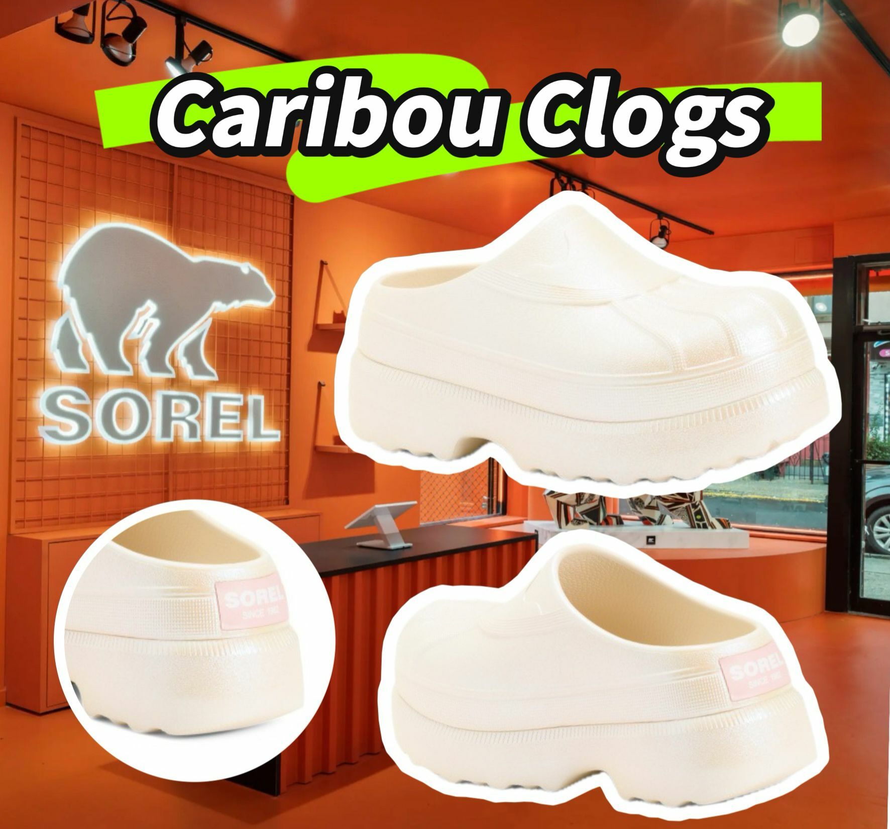 【預購】SOREL Caribou F090306 女裝拖鞋