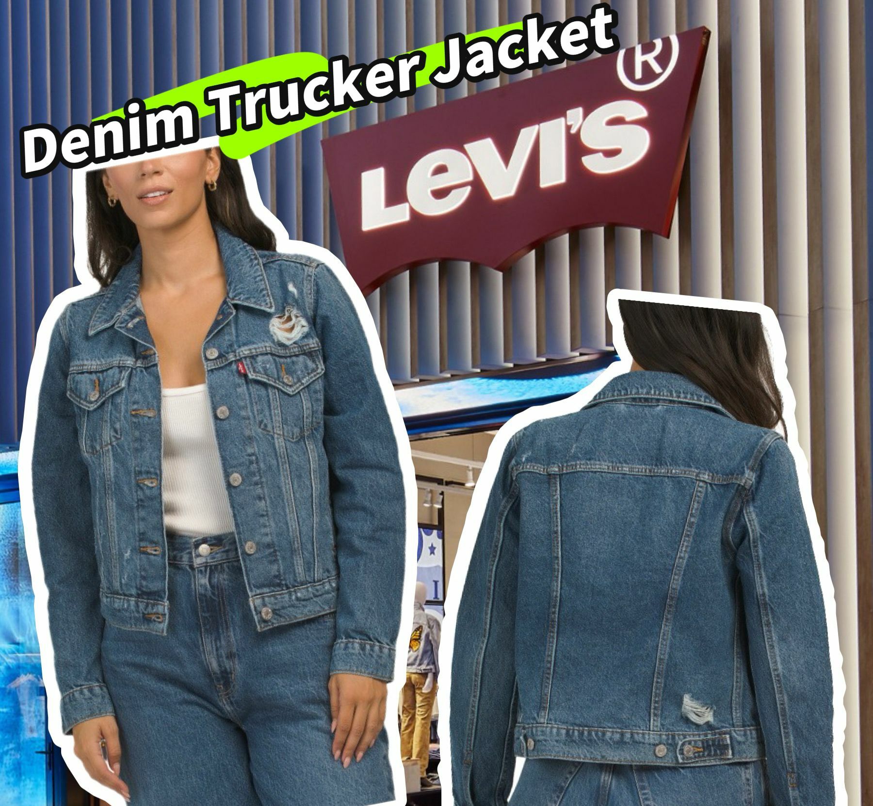 【預購】LEVIS Denim Trucker F090312 女裝牛仔外套