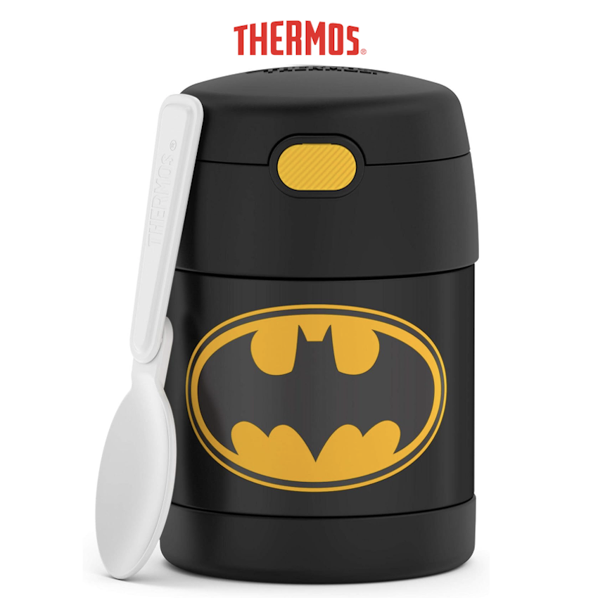 美國 Thermos 不鏽鋼真空兒童保溫食物壺 - Batman