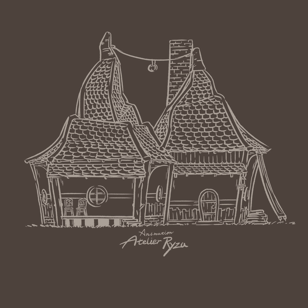 Cospa 0909 ﾗｲｻﾞのｱﾄﾘｴ ﾗｲｻﾞのｱﾄﾘｴ Tｼｬﾂ/CHARCOAL