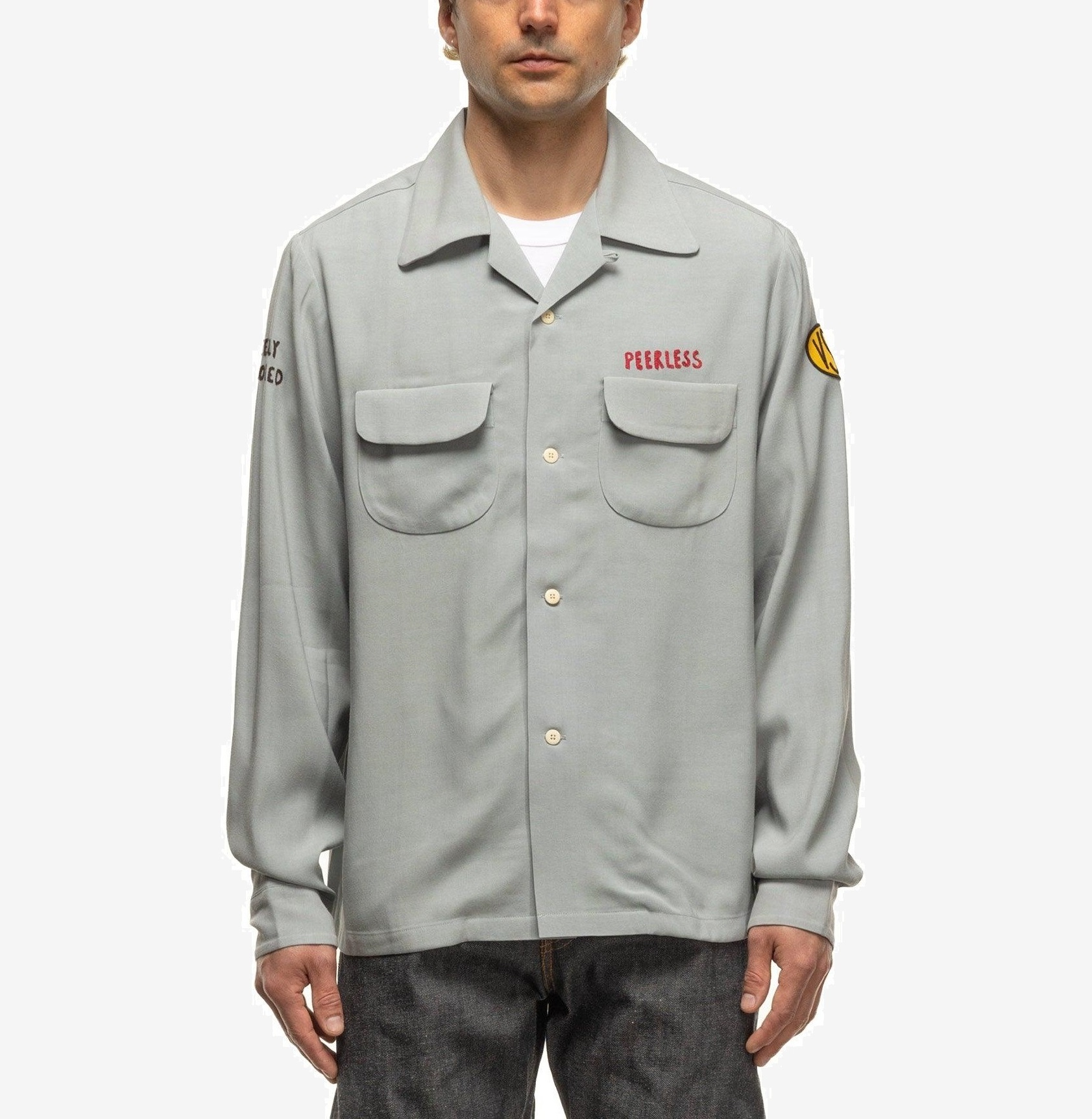 ON SALE: VISVIM KEESEY G.S. SHIRT L/S I.Q.W.T - GREY SIZE 5 PRE ORDER ITEM (預訂中)