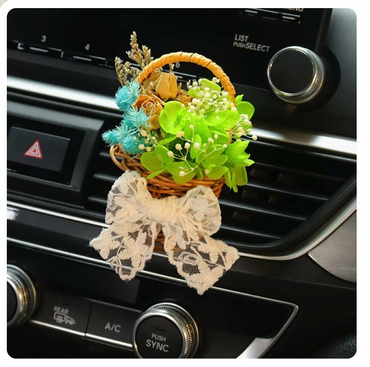 Hot selling car air vent aromatherapy decoration (lover grass)