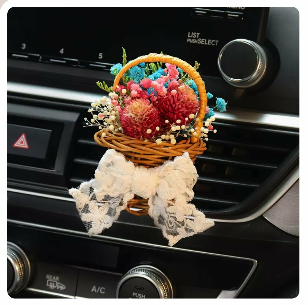 Hot selling car air vent aromatherapy decoration (gypsophila)