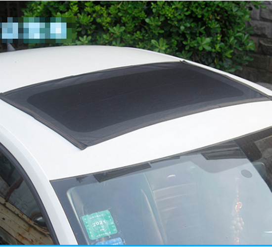 Popular car sunroof anti-sun curtain sunroof magnetic anti-mosquito screen (small size length 95*width 55) [Please contact customer service to confirm the delivery style after placing the order]