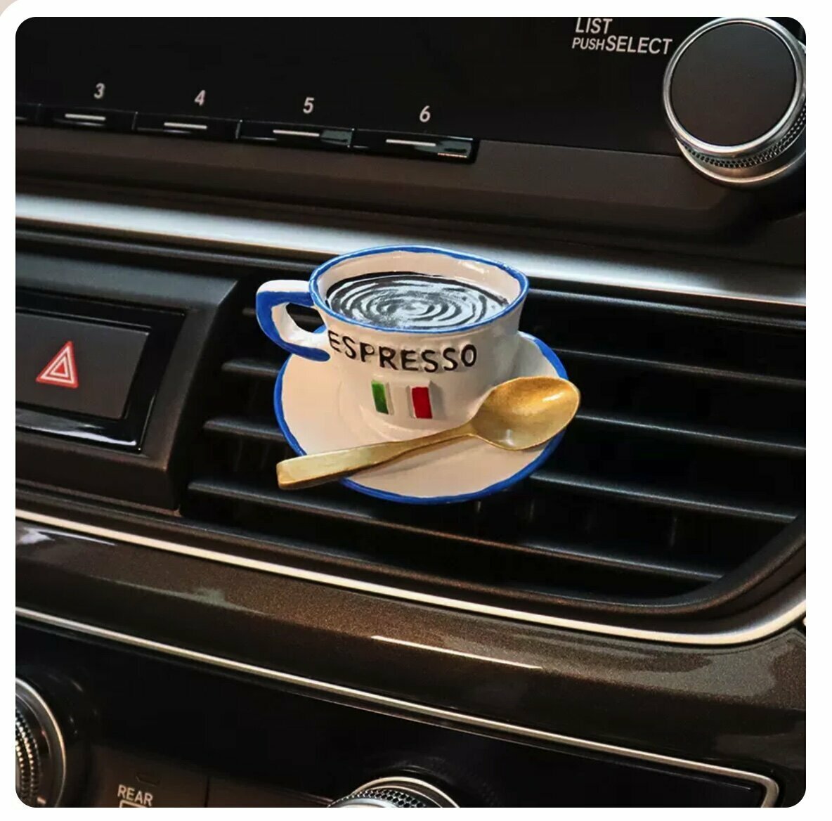 Hot selling creative car air outlet perfume clip (coffee cup)