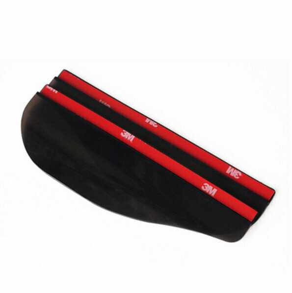 Popular car rearview mirror rain eyebrows (one pair of black rain eyebrows)