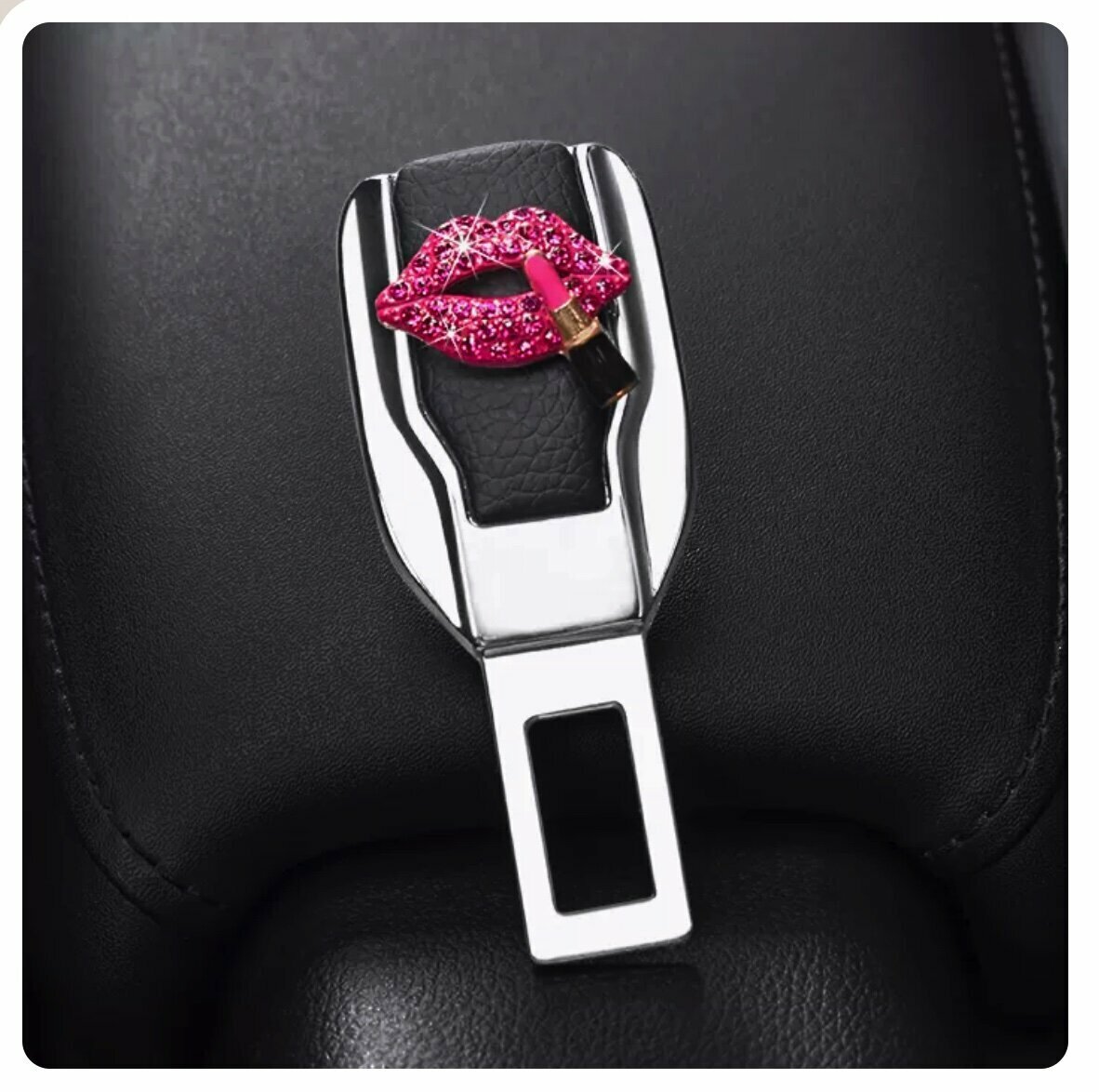 Popular car seat belt extension plug buckle clip (lipstick lip)
