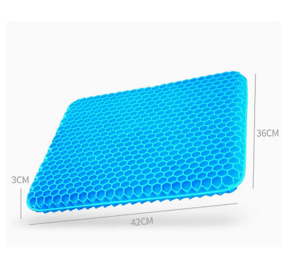 Popular car seat cushion summer ice cushion single piece ([Honeycomb third generation] [42X36X3cm] large seat cushion)