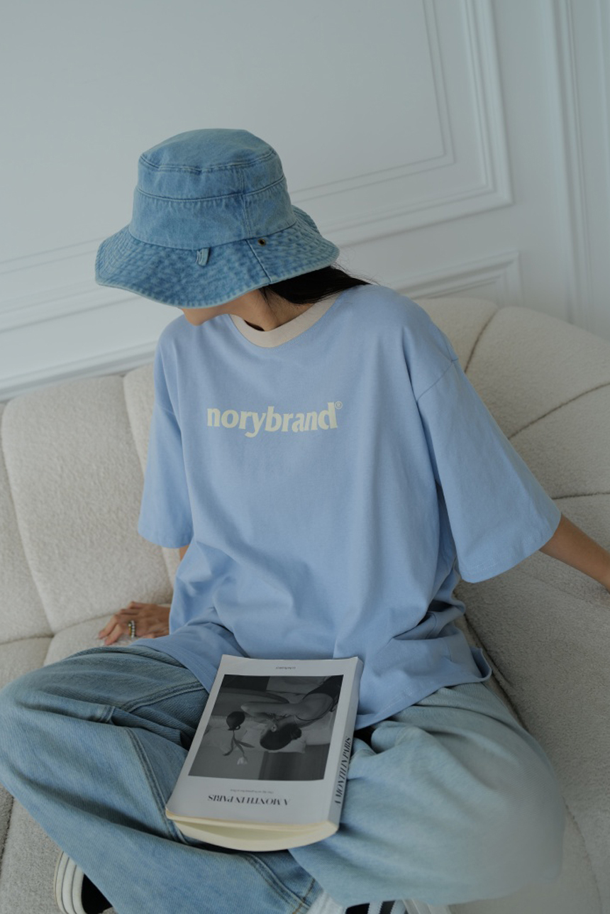 滾邊領磨毛短袖T*5色