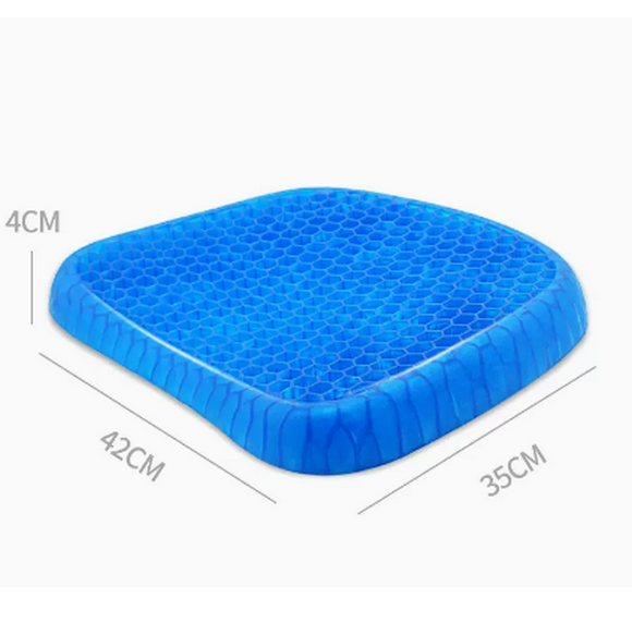 Popular car seat cushion summer ice cushion single piece ([Honeycomb II] [42X35X4cm] large seat cushion)