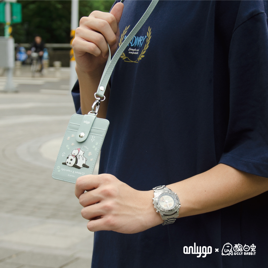 Onlygo x Uglyrabbit IDカードホルダー（ジャイアントパンダ）