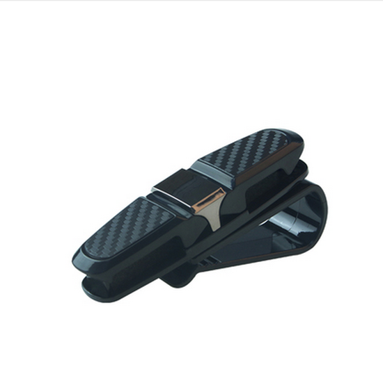 Popular model [1 pack] Car sun visor glasses clip and sunglasses clip [please contact customer service to confirm the delivery color after placing the order]