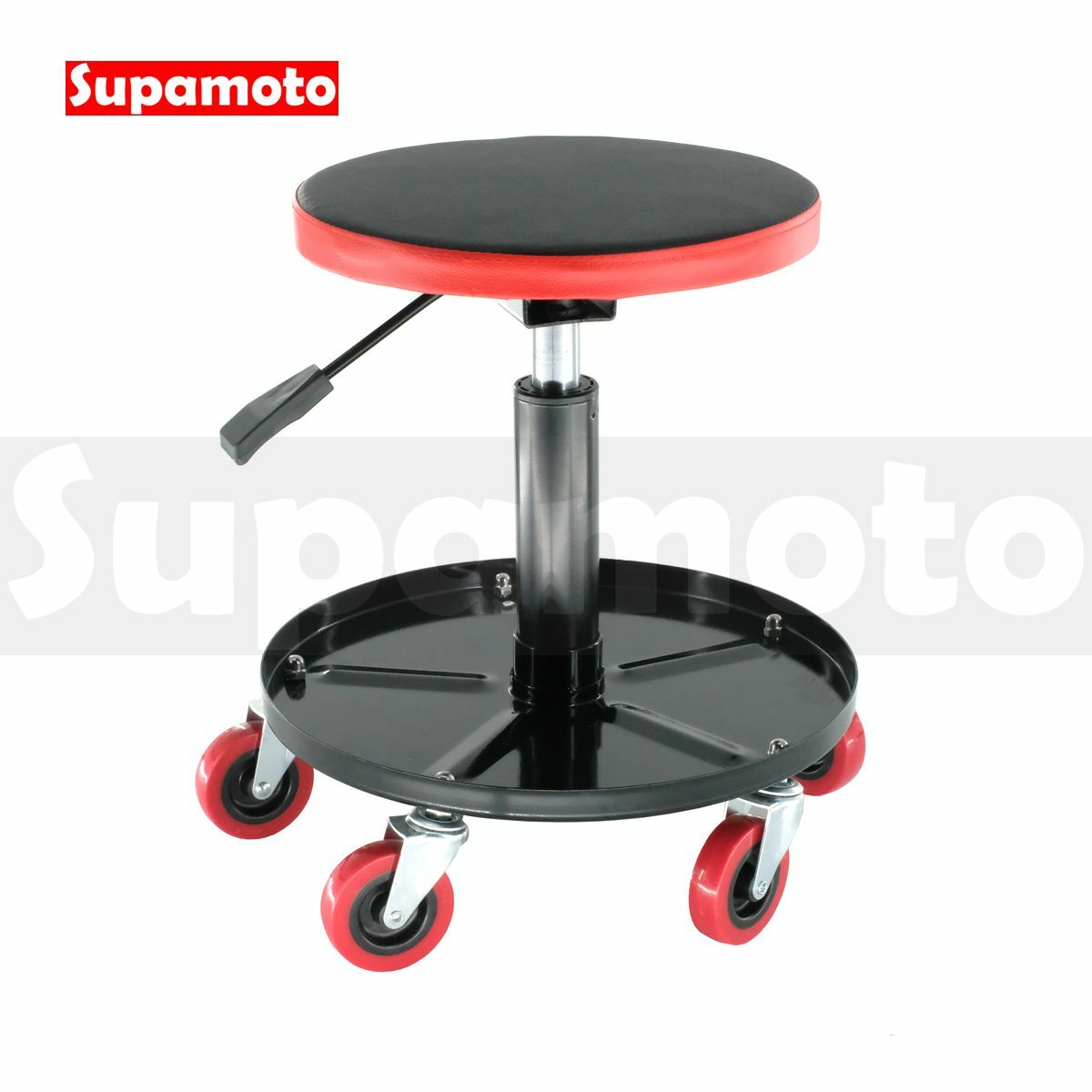 -Supamoto- 工作椅 升降凳 O型 汽車 美容 修車 貼膜 打蠟 氣動 工具 收納 多功能