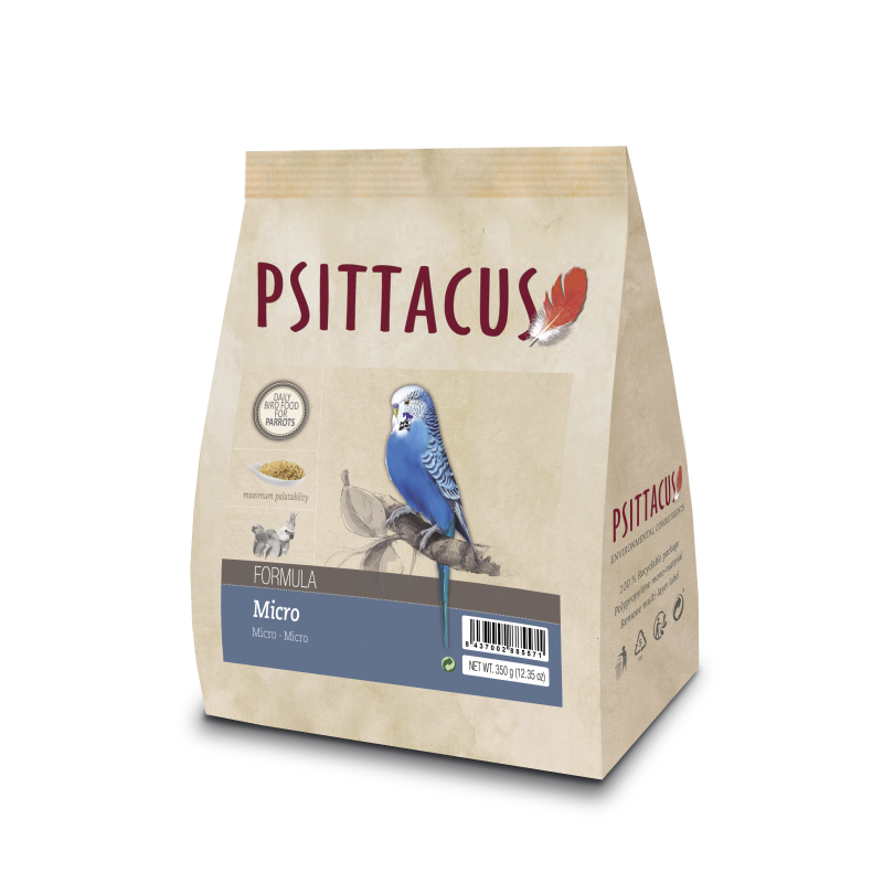 [一件包郵] Psittacus 虎皮鸚鵡 (彩鳳) 糧 滋養丸 - 350g (到期日:2027年1月)