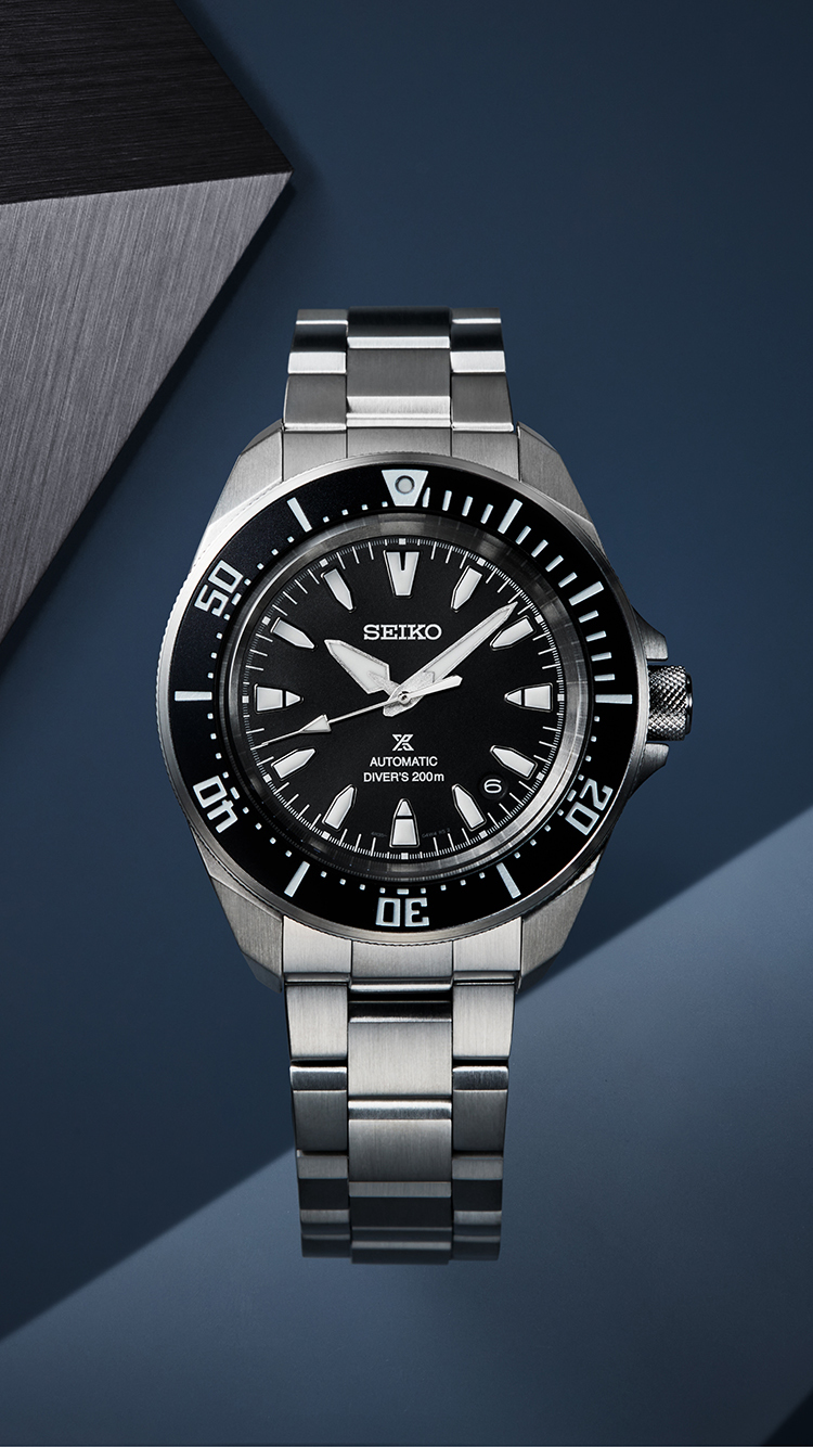 Seiko Prospex “Samurai” SRPL13 Steel  /  SRPL15 Rubber Automatic Diver 200M  Watch