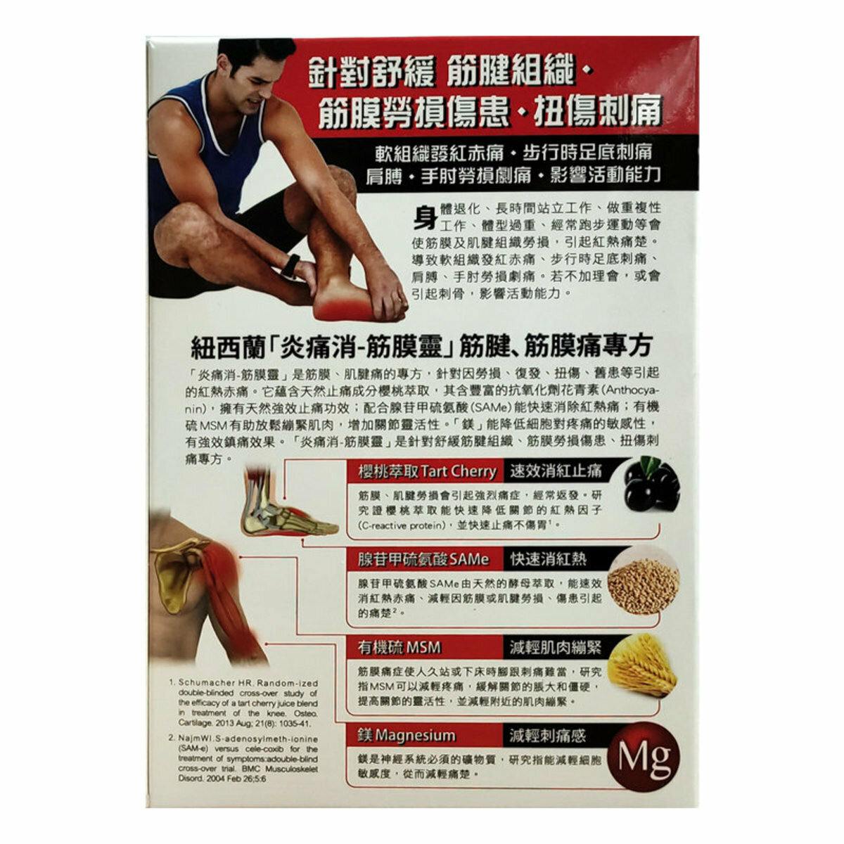 正品藥業 - 炎痛消-筋膜靈 45粒