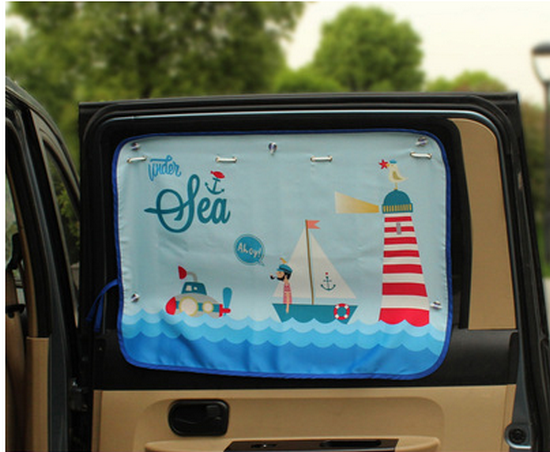 Popular car curtain fabric insulated shades are retractable [please contact customer service to confirm the delivery style after placing the order]