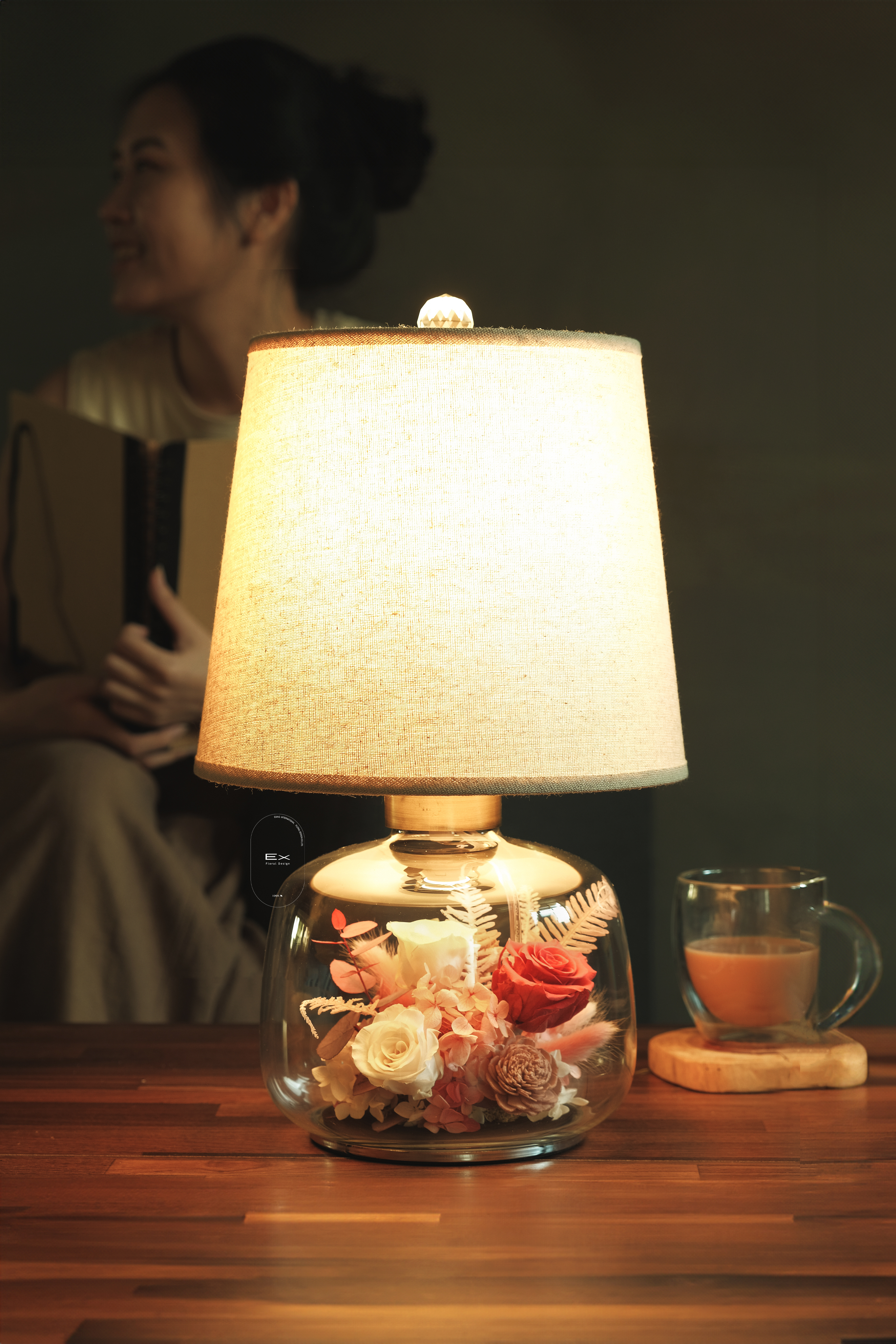 在奶茶冷掉之前〈乾燥花 永生花〉