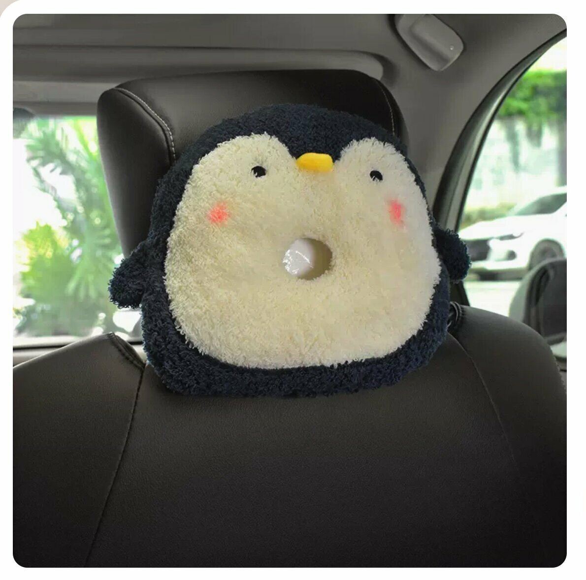 Hot cart mounted tissue box (Penguin)