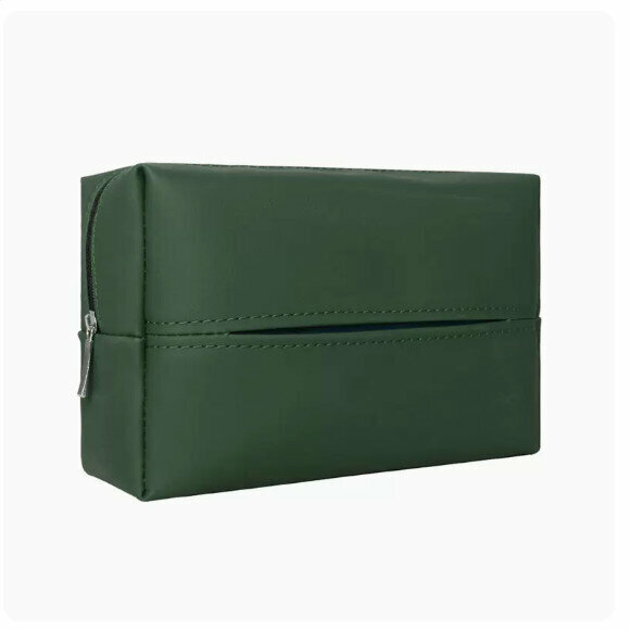 Popular car armrest box tissue box (military green)