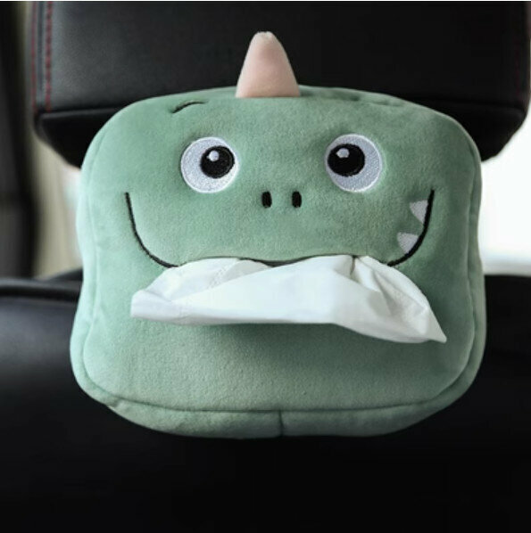 Popular Car Cartoon Tissue Box (Green Dinosaur)