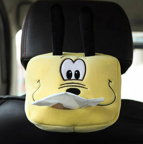 Popular car cartoon tissue box (little yellow dog)