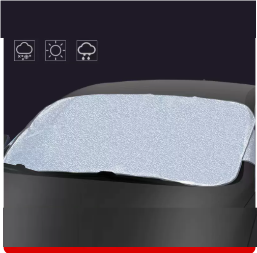 Hot push car snow cover, front windshield anti-frost cover, thickened car cover cloth (thick sandwich door (strong magnetic) hatchback)
